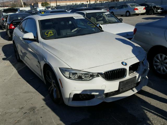 WBA3N7C55EF718207 - 2014 BMW 428 I WHITE photo 1