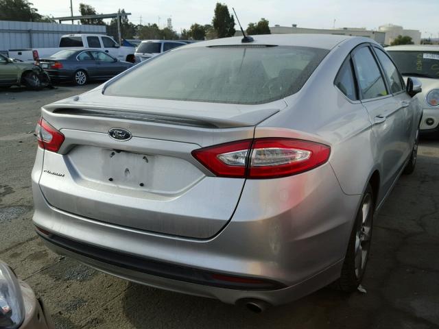 3FA6P0G70GR116226 - 2016 FORD FUSION S SILVER photo 4