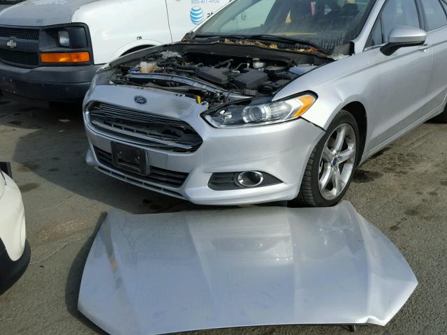 3FA6P0G70GR116226 - 2016 FORD FUSION S SILVER photo 9