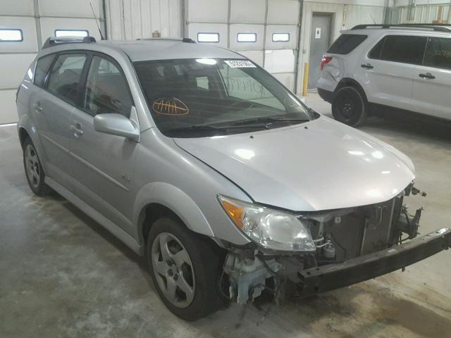 5Y2SL65827Z438137 - 2007 PONTIAC VIBE SILVER photo 1