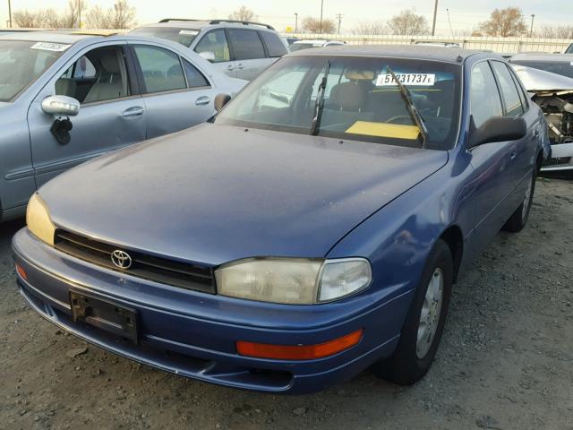 JT2SK11E2N0015327 - 1992 TOYOTA CAMRY DLX BLUE photo 2