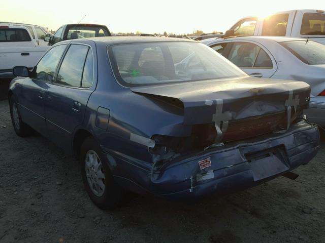 JT2SK11E2N0015327 - 1992 TOYOTA CAMRY DLX BLUE photo 3