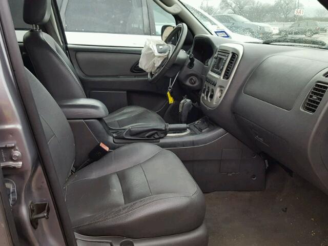 1FMCU49H97KB78064 - 2007 FORD ESCAPE HEV GRAY photo 5