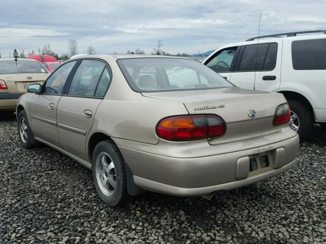 1G1NE52J3X6191603 - 1999 CHEVROLET MALIBU LS 金色 照片 3