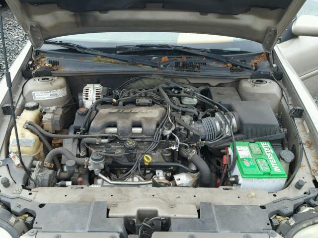 1G1NE52J3X6191603 - 1999 CHEVROLET MALIBU LS 金色 照片 7