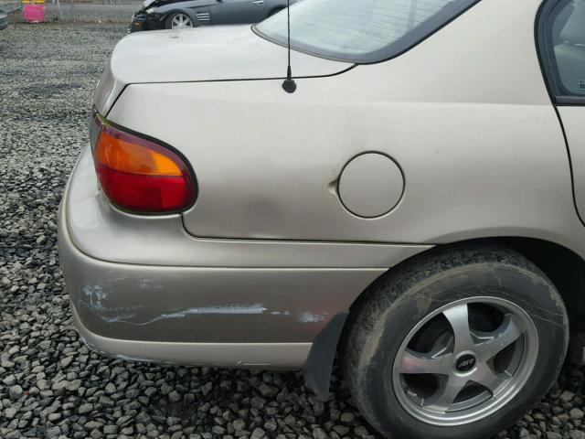 1G1NE52J3X6191603 - 1999 CHEVROLET MALIBU LS 金色 照片 9