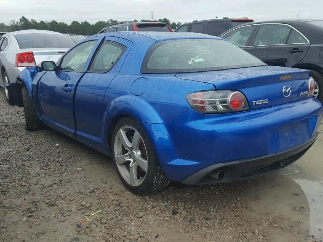 JM1FE17N040121362 - 2004 MAZDA RX8 BLUE photo 3