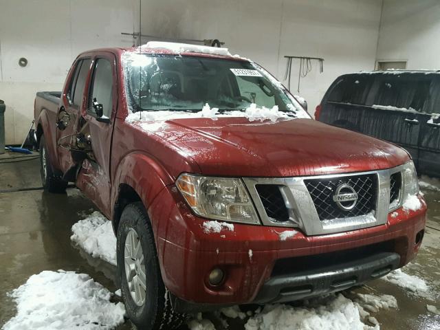 1N6AD0FR0FN707249 - 2015 NISSAN FRONTIER S BURGUNDY photo 1