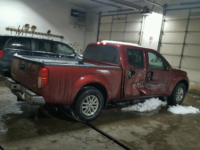 1N6AD0FR0FN707249 - 2015 NISSAN FRONTIER S BURGUNDY photo 4