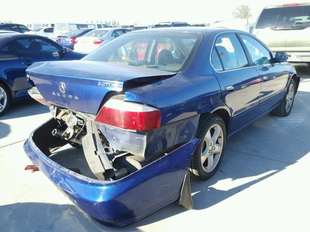 19UUA56902A020183 - 2002 ACURA 3.2TL TYPE BLUE photo 4