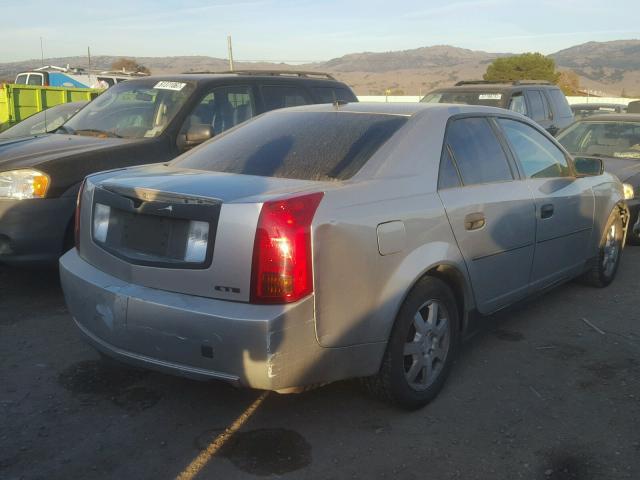 1G6DP567850172592 - 2005 CADILLAC CTS HI FEA SILVER photo 4