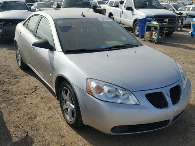 1G2ZG57N684175119 - 2008 PONTIAC G6 BASE SILVER photo 1