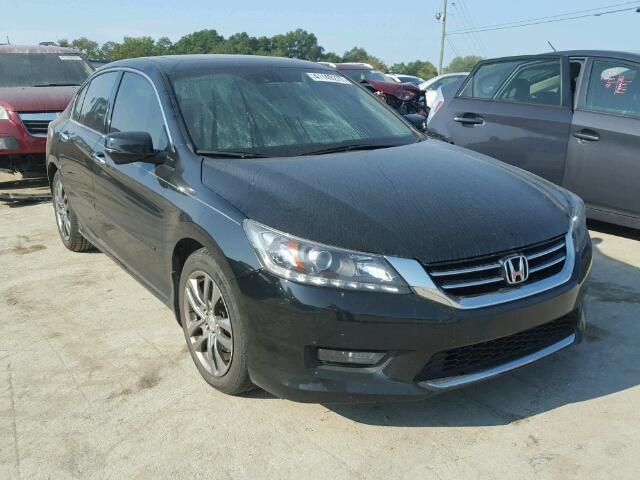 1HGCR3F82FA012625 - 2015 HONDA ACCORD EXL BLACK photo 1