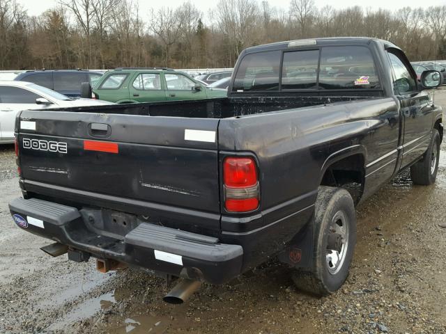 3B7KC26W1XM585038 - 1999 DODGE RAM 2500 BLACK photo 4