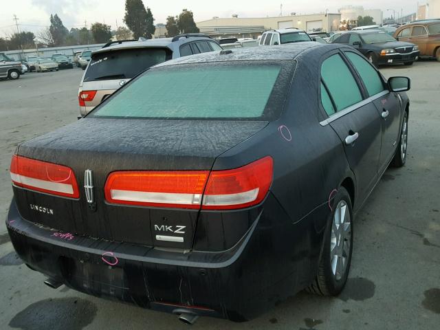 3LNDL2L36BR759535 - 2011 LINCOLN MKZ HYBRID BLACK photo 4