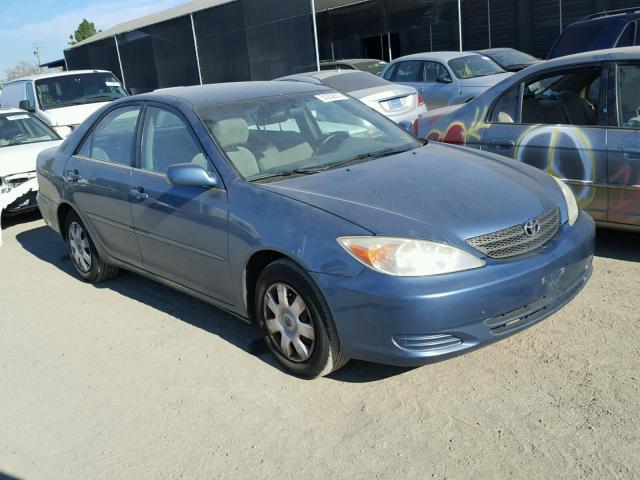 4T1BE32K13U655495 - 2003 TOYOTA CAMRY LE BLUE photo 1