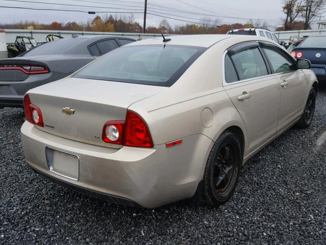 1G1ZG57B79F216518 - 2009 CHEVROLET MALIBU LS Qızıl foto 4