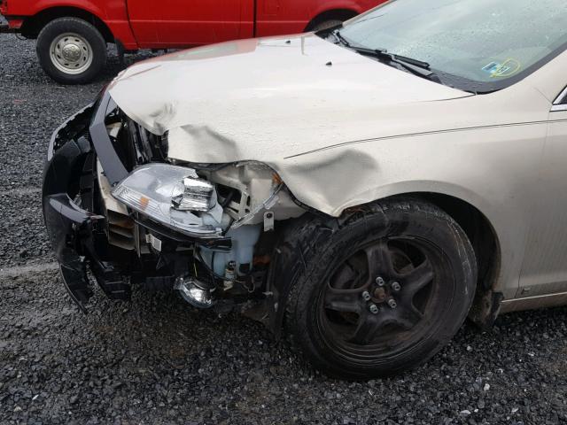 1G1ZG57B79F216518 - 2009 CHEVROLET MALIBU LS Qızıl foto 9