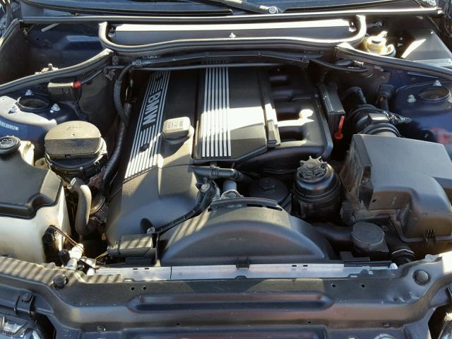 WBAEV33463KL80992 - 2003 BMW 325 I BLUE photo 7