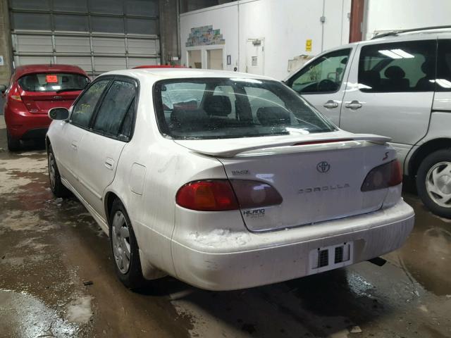 1NXBR12E92Z650109 - 2002 TOYOTA COROLLA CE WHITE photo 3