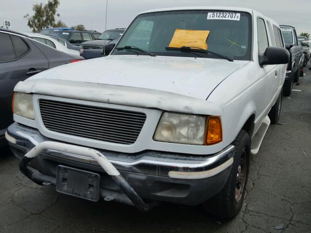 1FTYR14E51PA70820 - 2001 FORD RANGER SUP WHITE photo 2