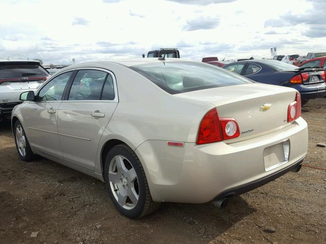 1G1ZJ57729F177012 - 2009 CHEVROLET MALIBU 2LT BEIGE photo 3