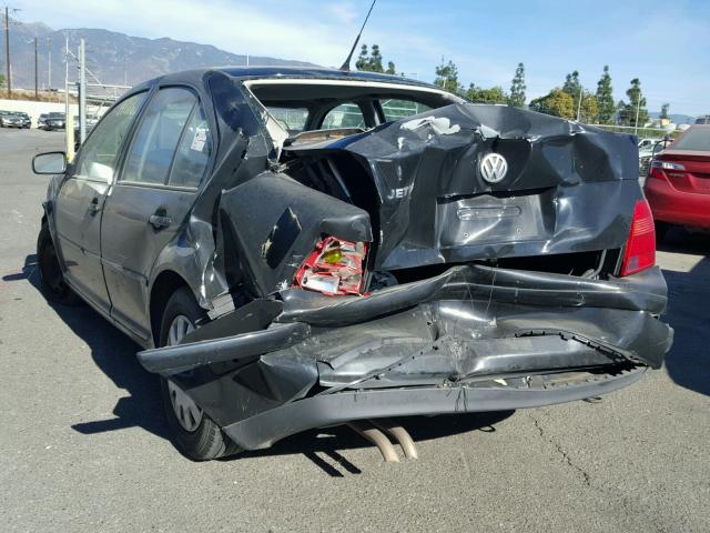 3VWRK69M73M174219 - 2003 VOLKSWAGEN JETTA GL BLACK photo 3