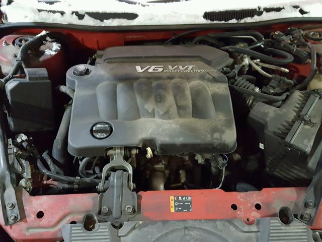 2G1WG5E33D1249109 - 2013 CHEVROLET IMPALA LT RED photo 7