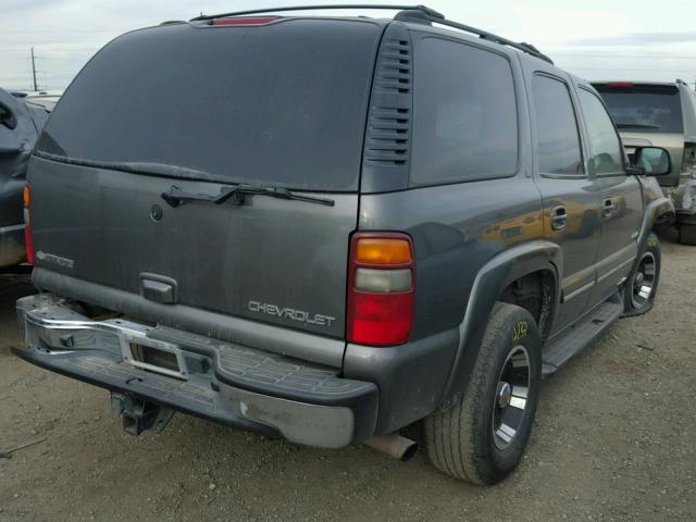 1GNEK13T62J181038 - 2002 CHEVROLET TAHOE K150 CHARCOAL photo 4