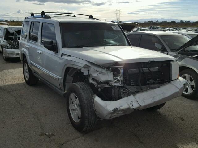 1J8HG58N96C339450 - 2006 JEEP COMMANDER SILVER photo 1