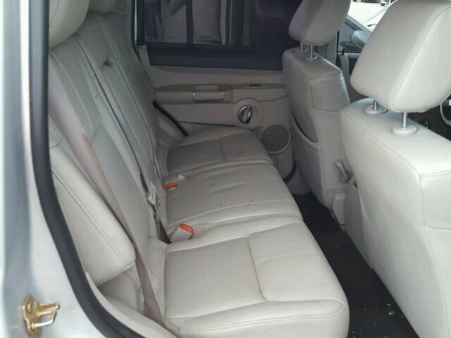 1J8HG58N96C339450 - 2006 JEEP COMMANDER 银色 照片 6
