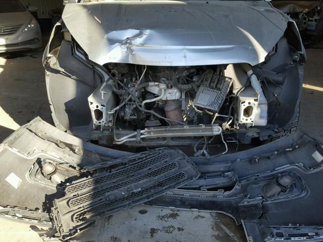 1GKKVRKD0EJ214684 - 2014 GMC ACADIA SLT SILVER photo 9