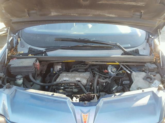 3G7DA03E02S558639 - 2002 PONTIAC AZTEK BLUE photo 7