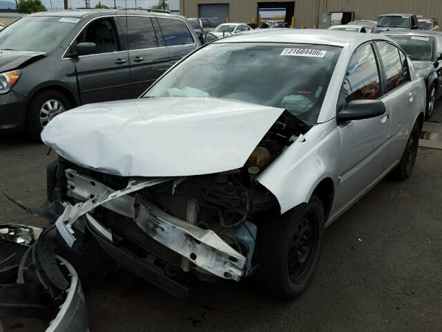 1G8AJ55F16Z117628 - 2006 SATURN ION LEVEL SILVER photo 2
