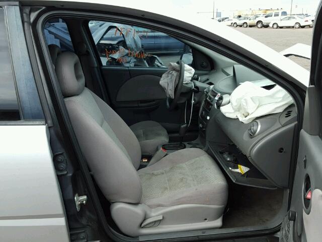 1G8AJ55F16Z117628 - 2006 SATURN ION LEVEL SILVER photo 5
