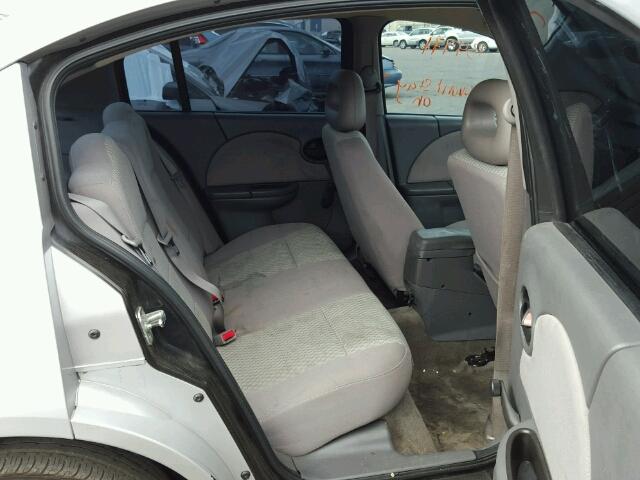 1G8AJ55F16Z117628 - 2006 SATURN ION LEVEL SILVER photo 6