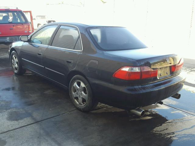 1HGCG1652YA016385 - 2000 HONDA ACCORD EX BLACK photo 3