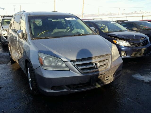 5FNRL38776B101872 - 2006 HONDA ODYSSEY EX SILVER photo 1