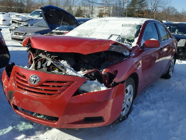 4T1BK46K77U010204 - 2007 TOYOTA CAMRY NEW RED photo 2