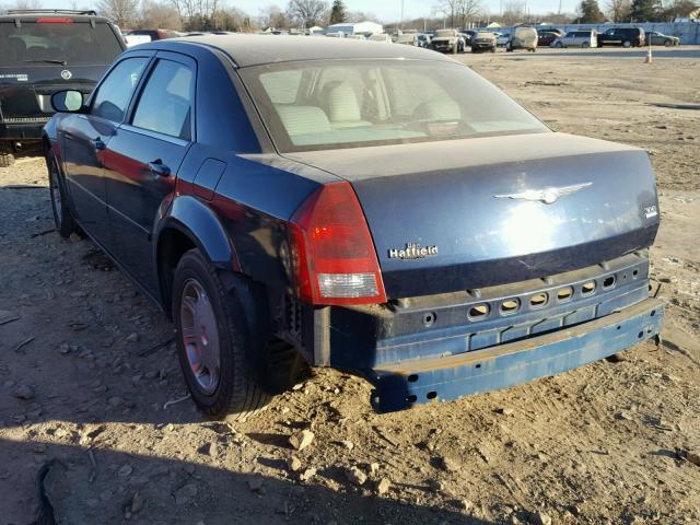 2C3JA53G95H511334 - 2005 CHRYSLER 300 TOURIN BLUE photo 3