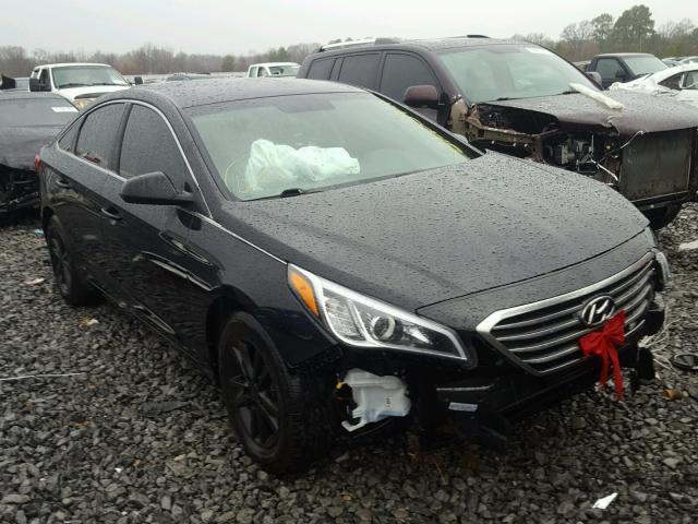 5NPE24AF9GH385081 - 2016 HYUNDAI SONATA SE BLACK photo 1