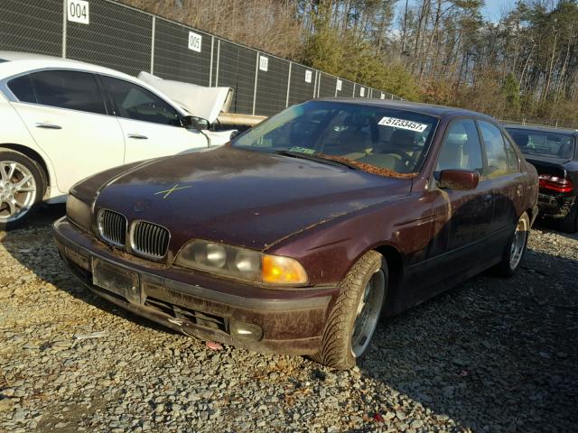 WBADE5321WBV95402 - 1998 BMW 540 I BURGUNDY photo 2