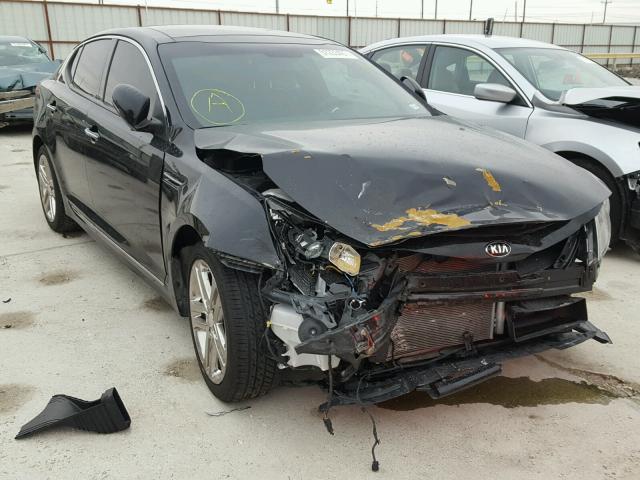 5XXGR4A63DG102489 - 2013 KIA OPTIMA SX BLACK photo 1