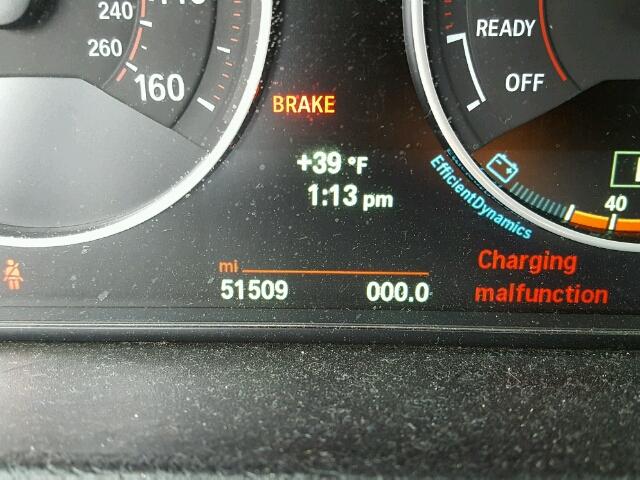 WBA3A9G52ENS64912 - 2014 BMW 335 I BLUE photo 8