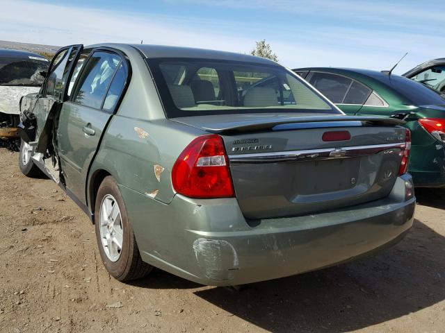 1G1ZT54895F245629 - 2005 CHEVROLET MALIBU LS მწვანე ფოტო 3