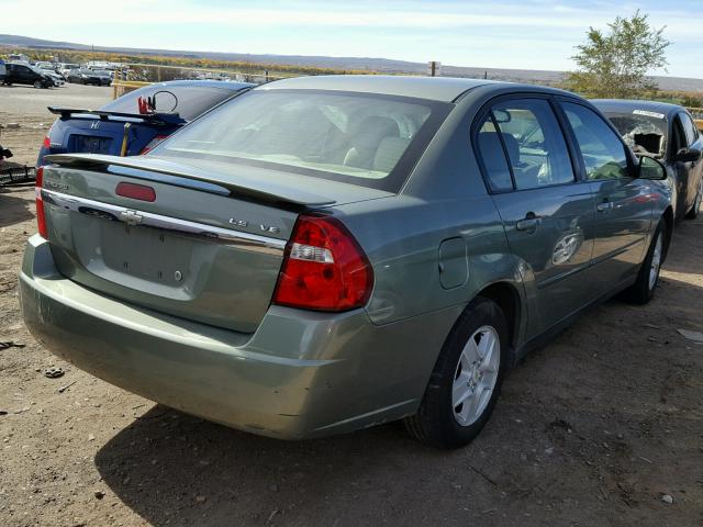 1G1ZT54895F245629 - 2005 CHEVROLET MALIBU LS მწვანე ფოტო 4