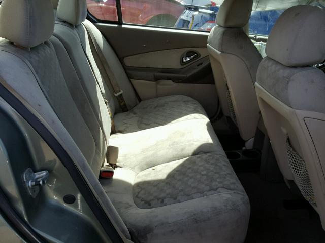 1G1ZT54895F245629 - 2005 CHEVROLET MALIBU LS მწვანე ფოტო 6