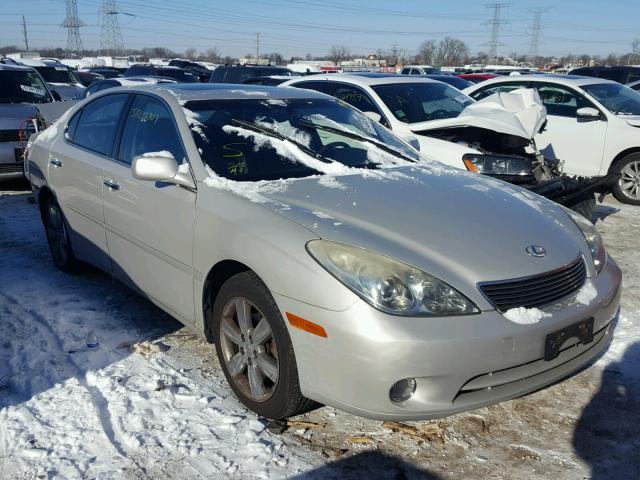 JTHBA30G955132073 - 2005 LEXUS ES 330 SILVER photo 1