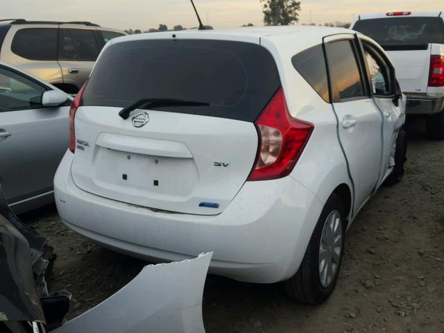 3N1CE2CP4GL351755 - 2016 NISSAN VERSA NOTE WHITE photo 4