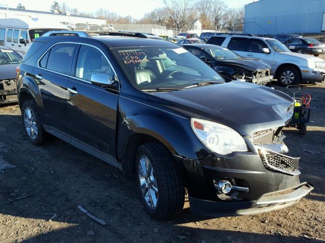 2CNFLFEY8A6286509 - 2010 CHEVROLET EQUINOX LT BLACK photo 1